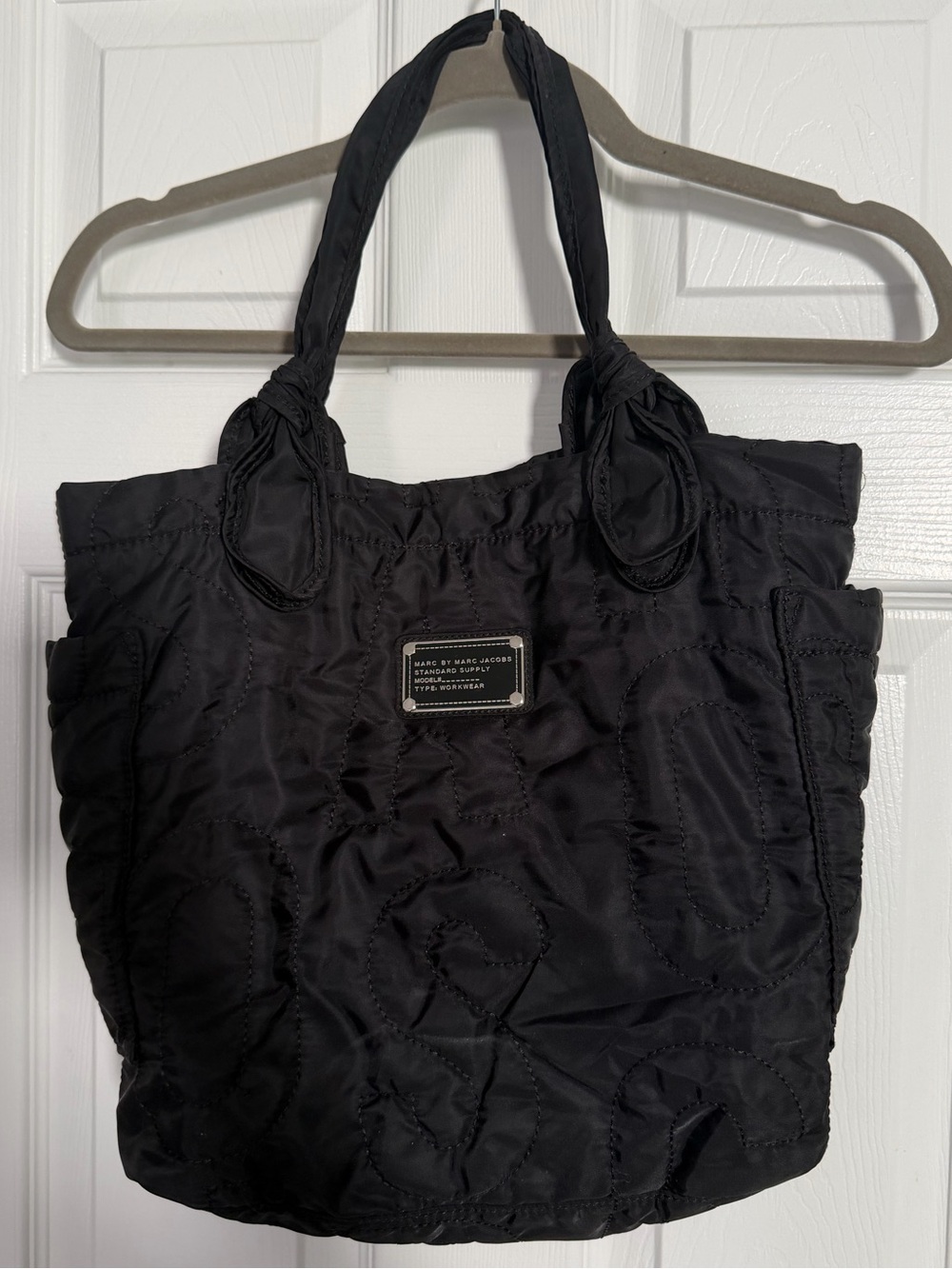 Vintage MARC by Marc Jacobs Quilted Nylon Tote Bag - Medium